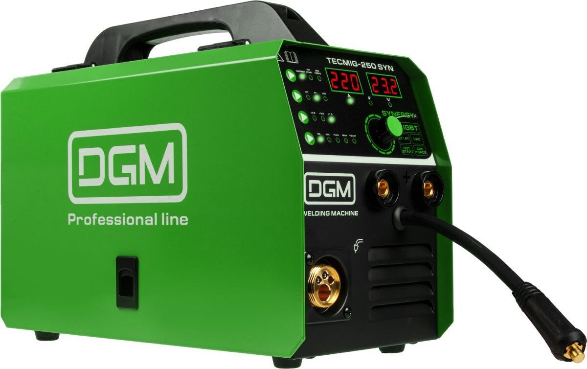 

Сварочный инвертор DGM TECMIG-250 SYN