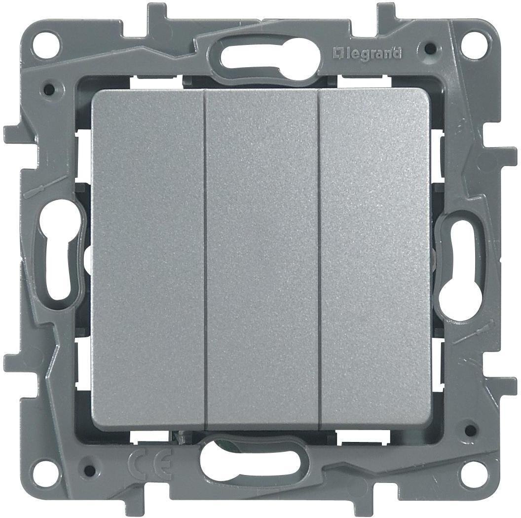 

Выключатель Legrand Etika 672413 (алюминий)