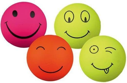 Игрушка для собак Trixie Мяч смайлик 6 см (3438)