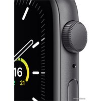 Умные часы Apple Watch SE 44 мм (алюминий серый космос/полуночный)