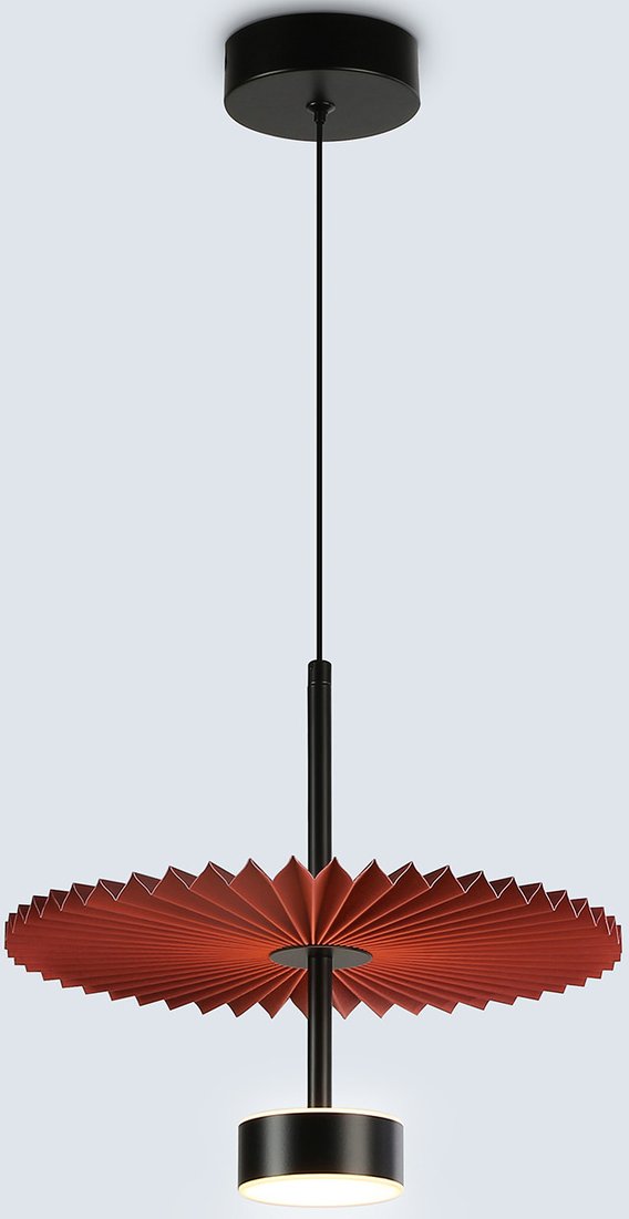 

Подвесная люстра Ambrella LH72613 BK/RD (черный/красный)