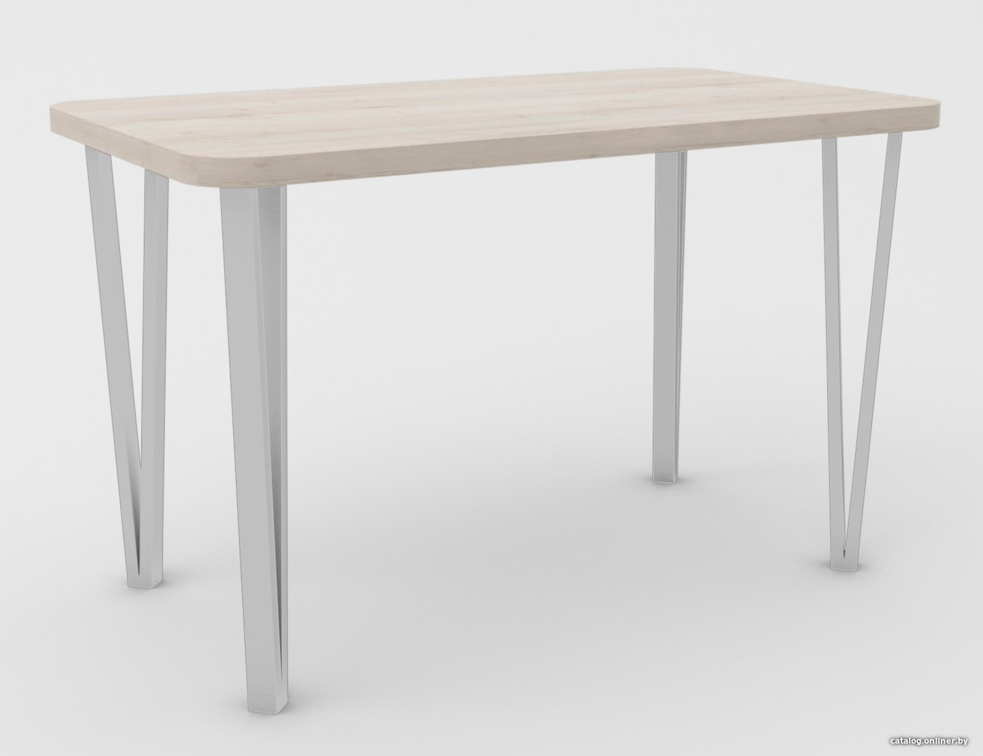 Кухонный стол Hype Mebel Польский 110x70 (белый/древесина белая)