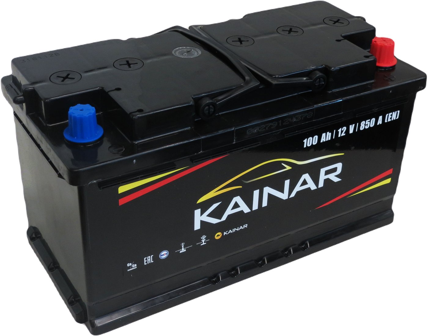 

Автомобильный аккумулятор Kainar Standart 100 R+ (100 А·ч)