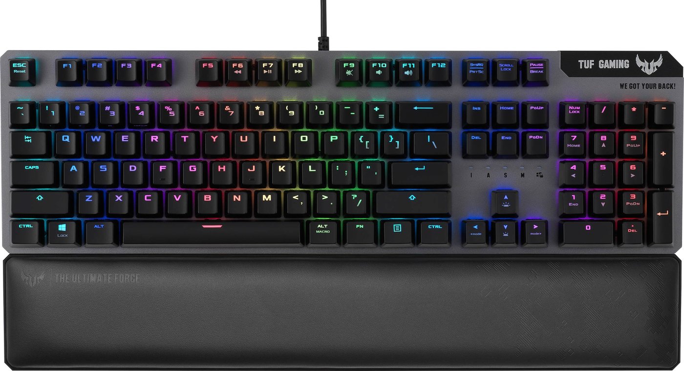 

Клавиатура ASUS TUF Gaming K7 Linear Switch 90MP0191-B0MA00