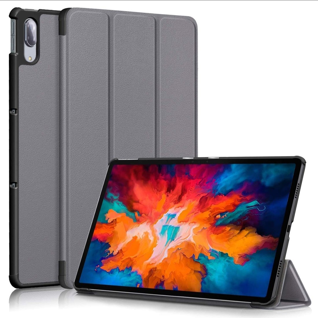 

Чехол для планшета JFK Smart Case для Lenovo Tab P11 (серый)