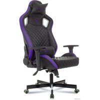 Игровое (геймерское) кресло Knight Outrider (черный/фиолетовый)