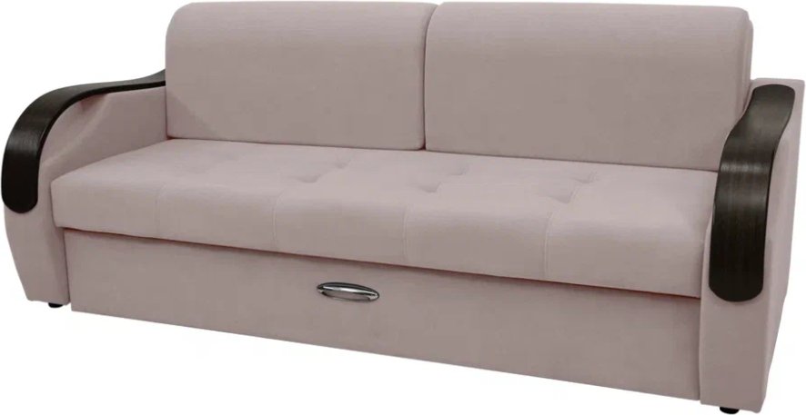 

Диван Сириус Лидер-6 НПБ 225x110 (Eva 05 велюр светло-бежевый)