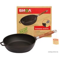 Сковорода Биол чугунный со съемной ручкой 28 см