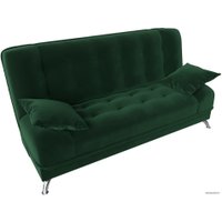 Диван Лига диванов Анна 102741 (велюр, зеленый)