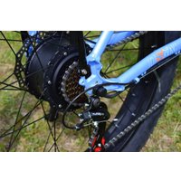 Электровелосипед Terax NEMAN XD01 (голубой)