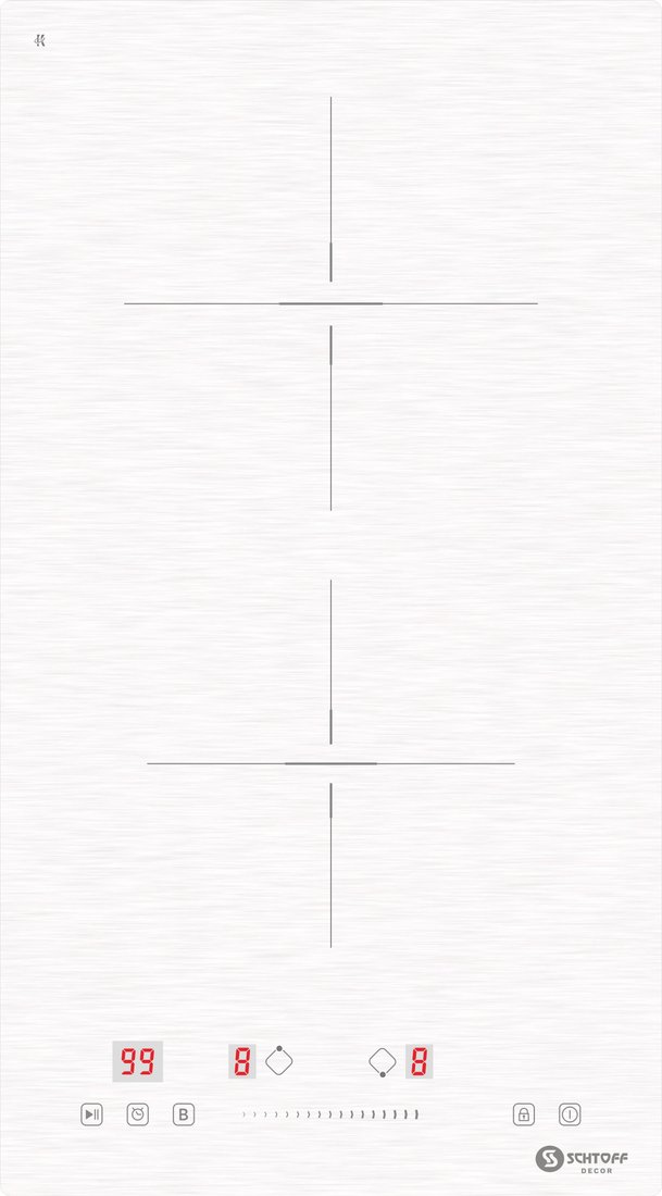 Варочная панель Schtoff I3S20B White
