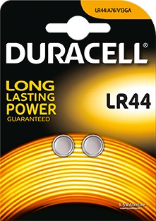 Батарейка DURACELL LR44 2 шт.