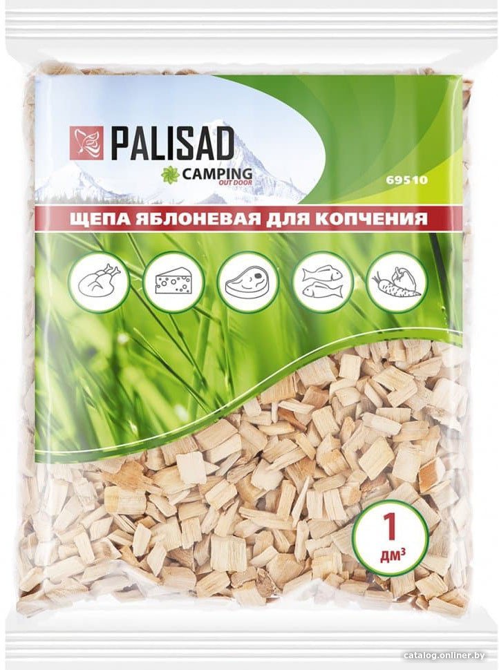 Щепа для копчения Palisad Яблоневая 69510 1 дм.куб