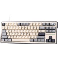 Клавиатура Royal Kludge R87 Pro RGB Half Grey (RK Cream)