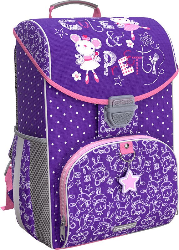 

Школьный рюкзак Erich Krause ErgoLine 15L Cute&Pretty 52592