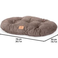 Лежак Ferplast Relax Corduroy 78/8 83867821 (коричневый)