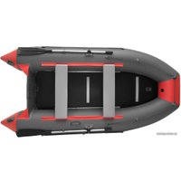 Моторно-килевая лодка Roger Boat Hunter Keel 3000 (малокилевая, графит/красный)