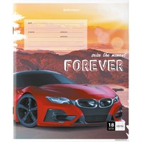 Школьная тетрадь BRAUBERG Sports car 106479 (18 л, клетка)