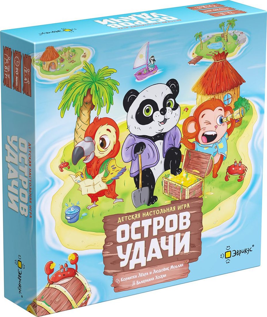 

Детская настольная игра Эврикус Остров удачи PG-17350