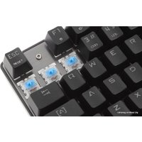 Клавиатура Motospeed CK104 RGB Blue Switch (черный/серебристый)