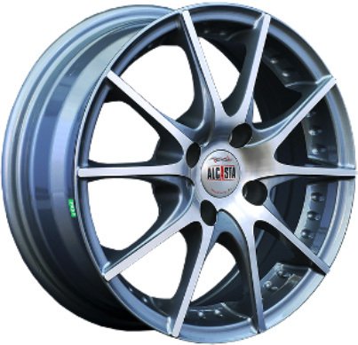 

Литые диски Alcasta M08 16x6.5" 5x114.3мм DIA 67.1мм ET 38мм GMF