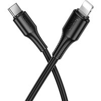 Кабель Hoco X120 USB Type-C - Lightning (1 м, черный)