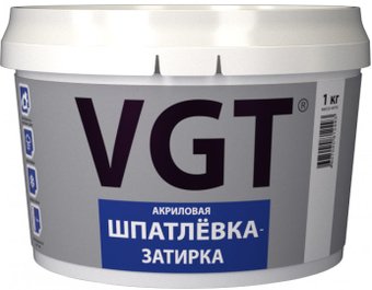 Шпатлевка VGT Шпатлевка–затирка (1 кг)