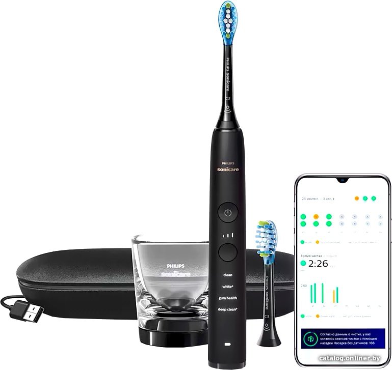 Электрическая зубная щетка Philips DiamondClean 9000 HX9913/18