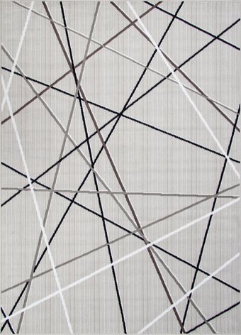 Ковер для жилой комнаты Merinos Silver F395-STAN-GRAY (3x5)