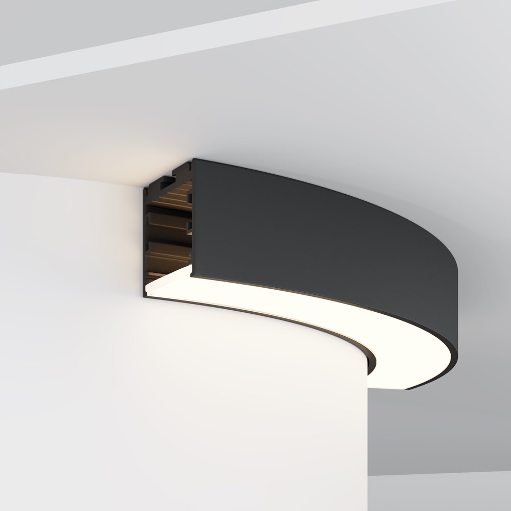 

Алюминиевый профиль Maytoni Led Strip ALM-3535R-B-D-90°-0.3M