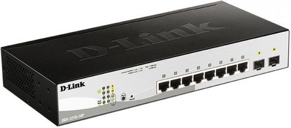 

Настраиваемый коммутатор D-Link DGS-1210-10P/F3A