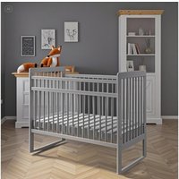 Классическая детская кроватка Bambini 16.20.16.03 (серый)