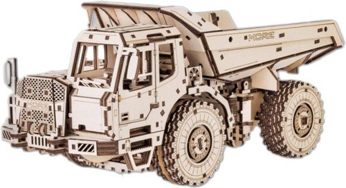 

Сборная модель Eco-Wood-Art Самосвал-землевоз МоАЗ-75053