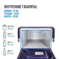 Термоэлектрический автохолодильник Tesler TCF-2212