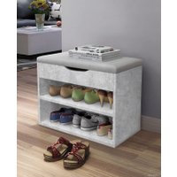 Банкетка Артём-Мебель Этна СН 122.07 (бетон спаркс лайт)