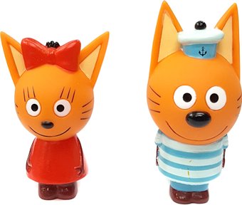 Набор игрушек для ванной Капитошка Три Кота. Карамелька и Коржик ST-FT1809-08