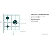 Варочная панель Simfer H45V35M516