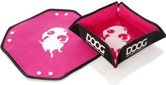 Миска Doog складная 300 мл (розовый)