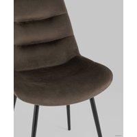 Стул Stool Group Остин (темно-коричневый велюр)