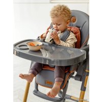 Высокий стульчик Amarobaby Elegant AB23-23EL/11 (серый)