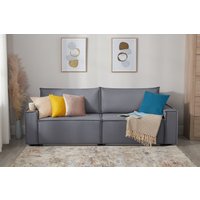 Диван Mio Tesoro Дюссельдорф 293 1.5ек-1.5ек (1173 Savanna Plus Grafit)