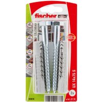 Дюбель универсальный Fischer UX 14X75 SK NV 90876 (2 шт)