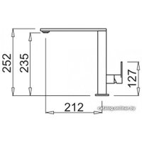 Смеситель Elleci Flat K96 White