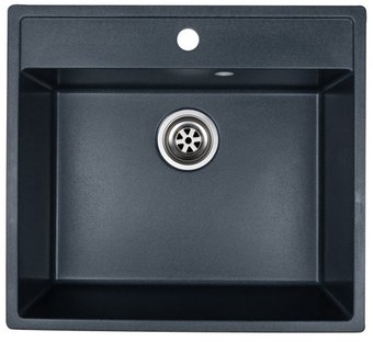 Кухонная мойка Granrus GR-555 (антрацит)