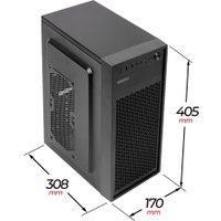 Корпус Ginzzu A400