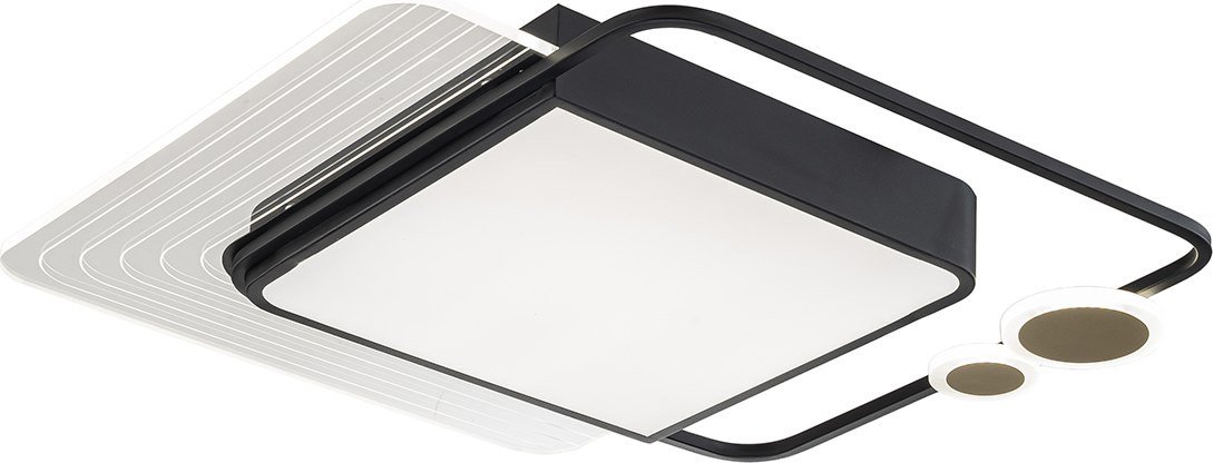 Подвесная люстра Escada 10225/SG LED (черный/золото)