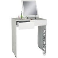 Туалетный столик с зеркалом MFMaster Риано-01 (белый)