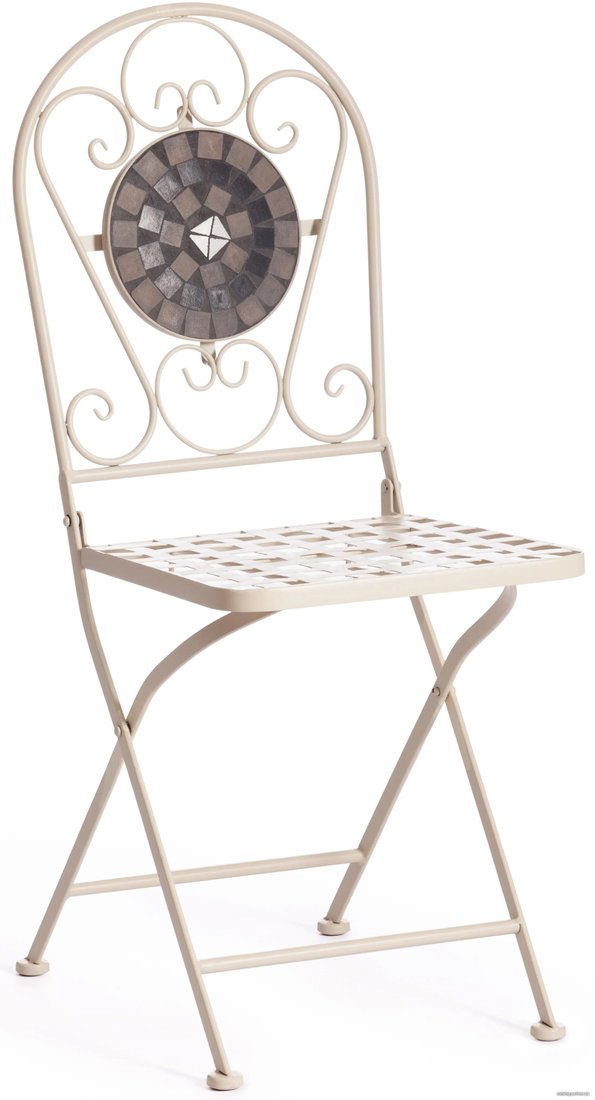 Садовый стул TetChair Secret de Maison Vicenza (белый/плитка калейдоскоп)