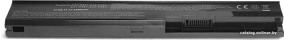 Аккумуляторы для ноутбуков Копия ASUS X301, X401, X501 Series 10.8V 4400mAh