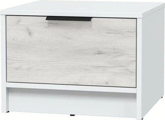 

Комоды, тумбы Интерлиния Концепт КТ-ТК1-35 (дуб белый/белый платинум)